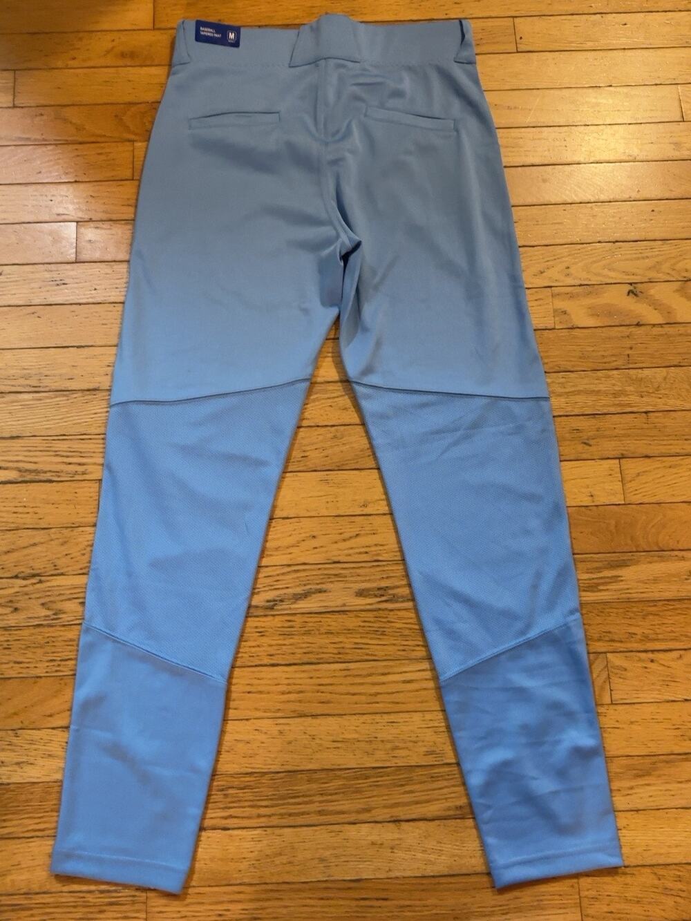 Adult Baseball Tapered Pants Medium Light Blue 100% Polyester DBB-SB100A-S04